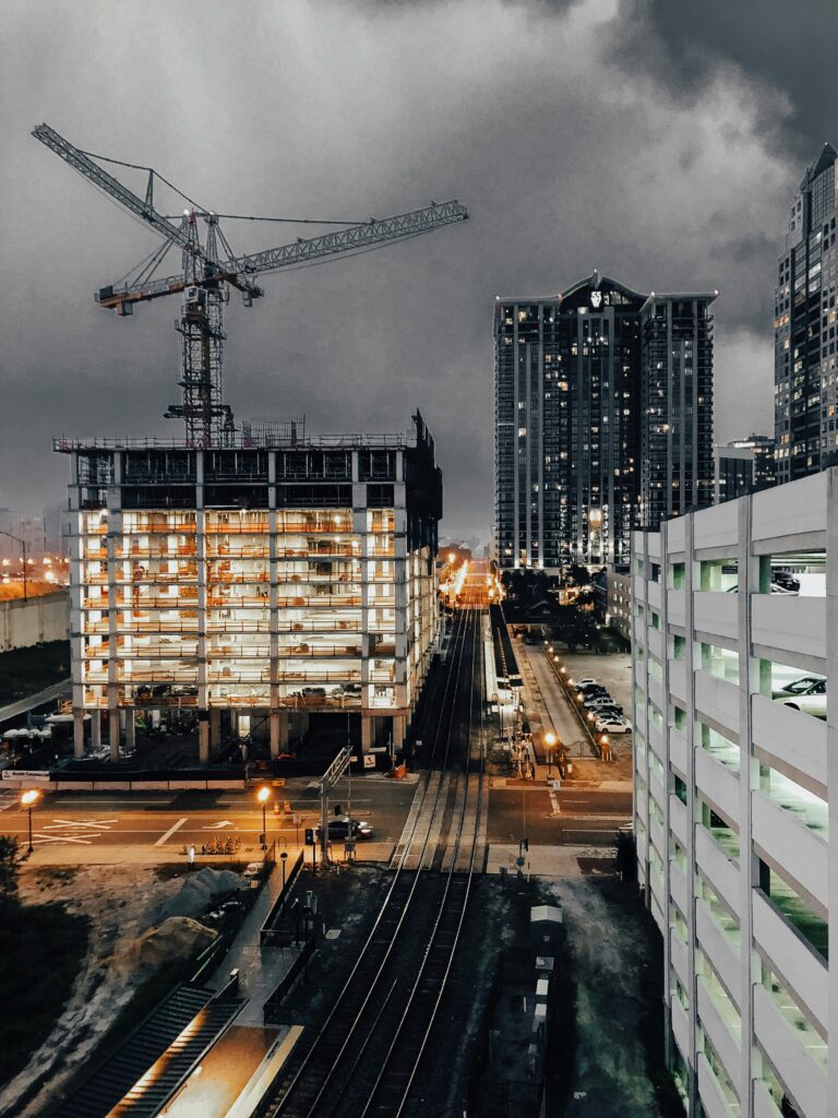 Eine Baustelle für die Bauendreinigung